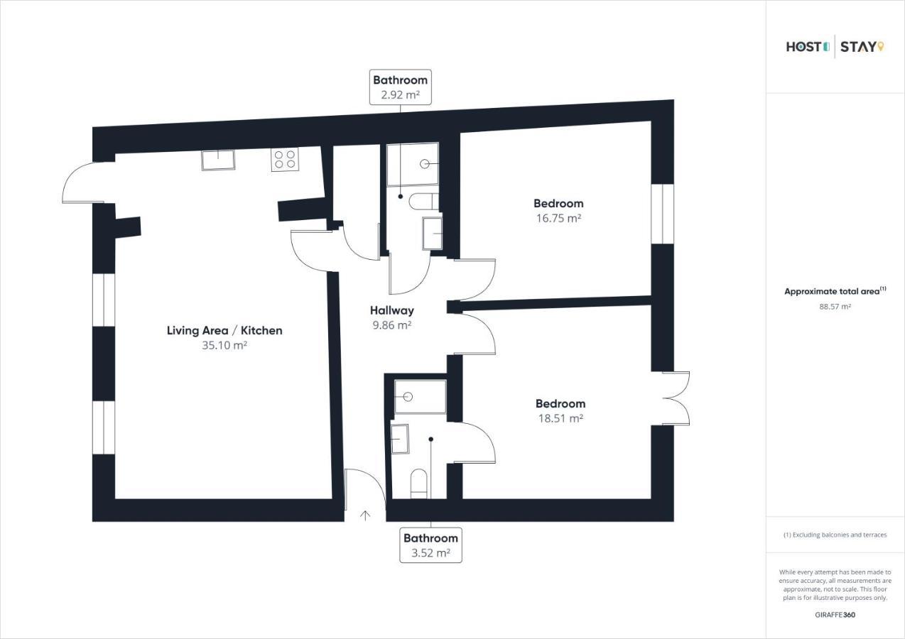 Host & - The Royal Hideaway Apartment
